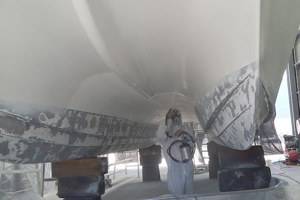 antifouling and hull repairs