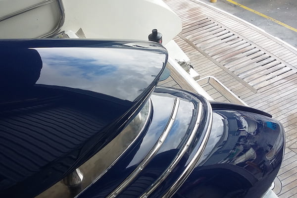 boat fairing and epoxy repairs