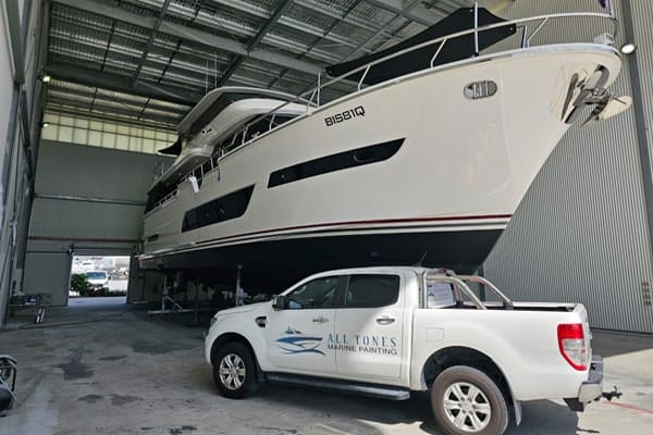 Paint Repairs by All Tones Marine